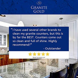 Granite Gold Daily Cleaner Refill Streak-Free Cleaning for Granite, Marble, Travertine, Quartz, Natural Stone Countertops, Floors-Made in the USA, 64 Ounces
