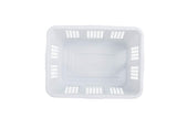 Rubbermaid Laundry Basket, 1.6-Bushel, White, Laundry, Storage, Bathroom, Bedroom, Home Closet Clothes Basket