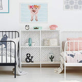 Con-Tact Brand Grip Prints Durable Non-Adhesive Anti-Slip Shelf and Drawer Liner, 18'' x 4', Dottie Grey