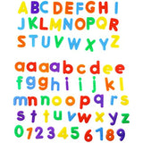 Magnetic Letters and Numbers – 72 Educational Refrigerator Fun Learning Plastic Magnets for Toddlers and Children – Great for Preschool, Classroom, Day Care, and Home – by EduKids