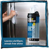 Tub O' Towels Heavy Duty Stainless Steel Wipes, 40 Count