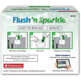 Fluidmaster 8202P8 Flush 'n Sparkle Automatic Toilet Bowl Cleaning System