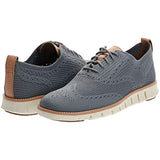 Cole Haan Men's Zerogrand Stitchlite Wingtip Oxford, Ironstone/Ivory, 10.5