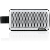 Braven Brava Premium Conference Call Speaker [2100 mAh] Car Speakerphone Accessory - Silver/Black