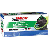 Tomcat Repellents Dual Action 30 Gallon Trash Bags, 26 Bags per Box