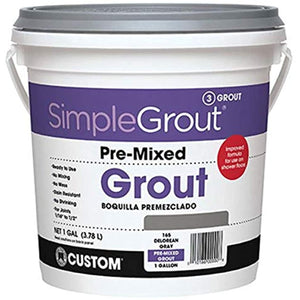 Custom PMG1051 1-Gallon Simple Premium Grout, Earth