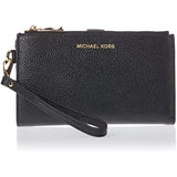 Michael Kors Adele Double-Zip Wristlet 7+ Black One Size