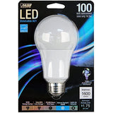 Feit Electric BPOM100/850/LED 100W Equivalent A19 5000K Dimmable LED