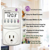 P3 International P4460 Kill A Watt EZ Electricity Usage Monitor , grey