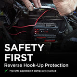 Schumacher SC1300 Fully Automatic Direct-Mount Under-the-Hood Battery Charger/Maintainer with Battery Detection - 1.5 Amp, 6V/12V - for Cars, Motorcycles, Lawn Tractors, Power Sports