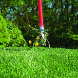 GARDEN WEASEL 95204 WeedPopper Step & Twist, Easy Weed Removal, No Chemicals, Easy Cleanup, Weather and Rust Resistant, Lifetime Warranty