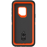 OtterBox DEFENDER SERIES Case for Samsung Galaxy S9 - Retail Packaging - RT BLAZE EDGE (BLAZE ORANGE/BLACK/RT EDGE GRAPHIC)
