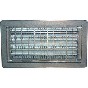 Witten Automatic Vent B-EBLACK(MB)"Energy-Saver" Foundation Auto Vent 8" X 16"- Black