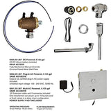 American Standard 6068.221.007 Concealed Flowise Selectronic 1-1/2-Inch Floor Mount Back Spud Toilet Bowl Flush Valve, Multi-AC Powered, 1.28 Gpf, Rough Brass