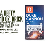 Duke Cannon Great American Frontier Men's Big Brick of Soap - Campfire, 10oz