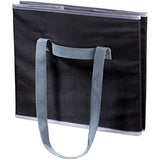 Reusable Shopping Cube Grocery Bag - These Sturdy Tote Bags will Keep your Car Trunk Groceries in Place. Long Handles to Carry in Hand or Over Shoulder. Folds Flat for Convenient Storage. (Set of 4)