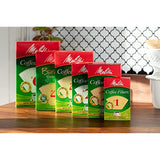 Melitta #4 Cone Coffee Filters, White, 100 Count