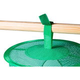 5 Tier Storage Organizer - 12" X 59" - Hang in Your Children’s Room or Closet for a Fun Way to Organize Kids Toys or Store Gloves, Shawls, Hats and Mittens. Attaches Easily to Any Rod. (Green)