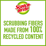 3M Scotch Brite Scrub Sponge Pack (10, Non Scratch)