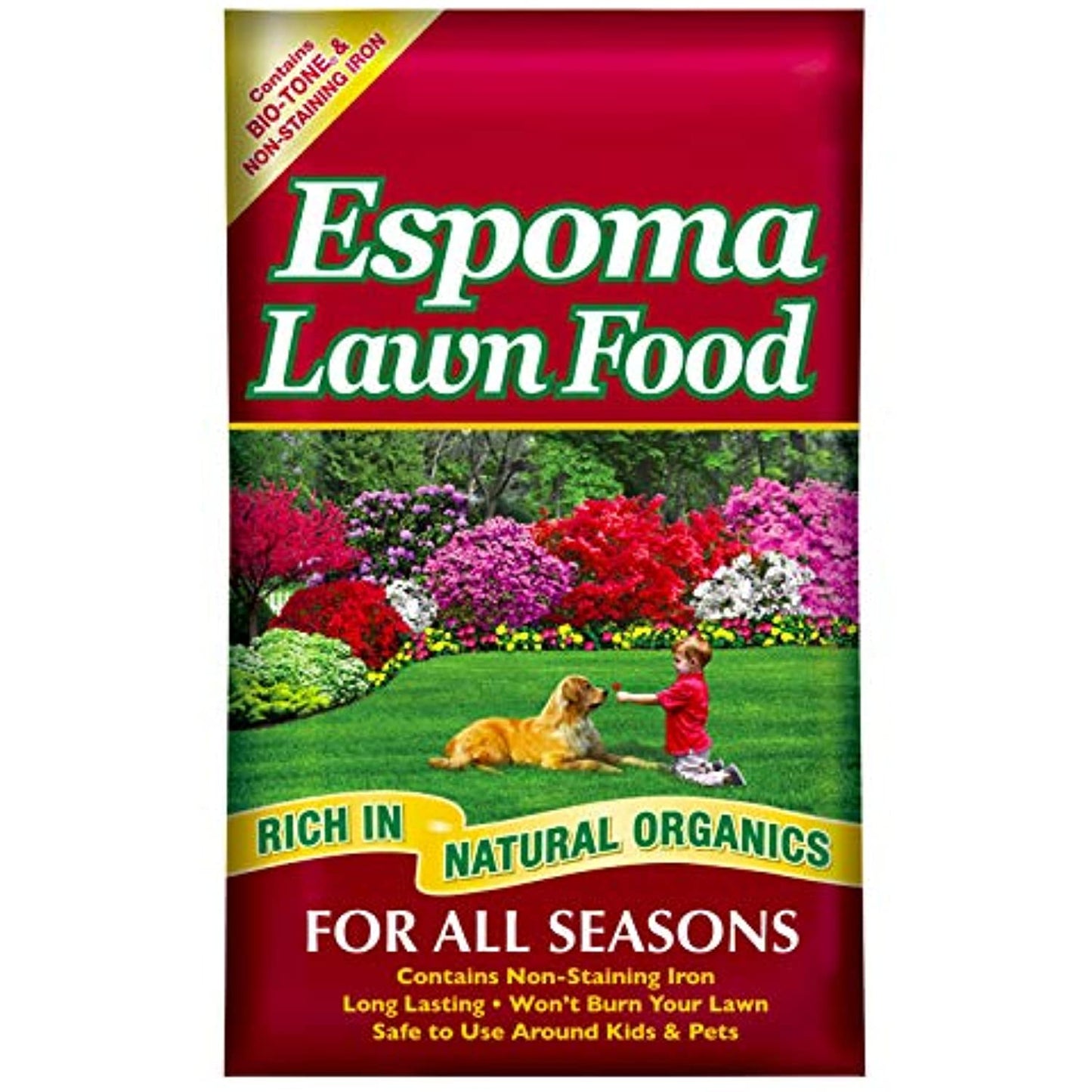 Espoma ELF20 20-Pound Organic All Season Lawn Food