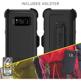 Otterbox Defender Series Screenless Edition for Samsung Galaxy s8 - Retail Packaging - Vinyasa (Rosmarine/Plum Haze)