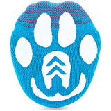 Woodrow Wear, Power Paws Advanced Dog Socks, Blue with a Red Heart, L, Fits 75-95 pounds