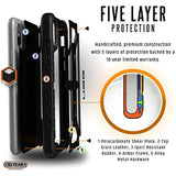 URBAN ARMOR GEAR UAG iPhone Xs Max [6.5-inch Screen] Monarch Feather-Light Rugged [Black] Military Drop Tested iPhone Case