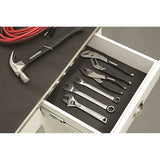 Con-Tact Grip Premium Solid Thick Non-Adhesive Shelf and Drawer Liner, 18" x 4', Black