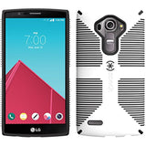 Speck Products CandyShell Grip Case for LG G4 - Frustration-Free Packaging - White/Black