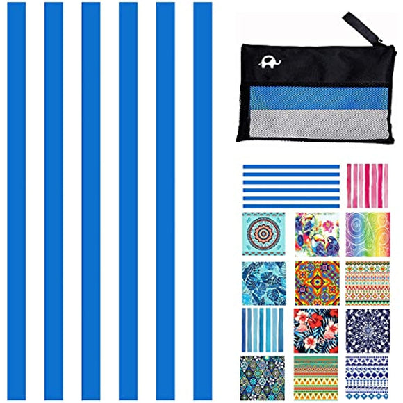Beach Travel Towel Oversized Camping - XL 78 x 35 Inch Lightweight, Quick Dry, Sand Free, Extra Large Towels & Blanket - Perfect for Swimmers, Camping, Gym,Yoga
