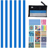 Beach Travel Towel Oversized Camping - XL 78 x 35 Inch Lightweight, Quick Dry, Sand Free, Extra Large Towels & Blanket - Perfect for Swimmers, Camping, Gym,Yoga