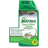 Natria 706500A Grass & Weed Control with Root Kill Herbicide Weed Killer, 32-Ounce, Concentrate