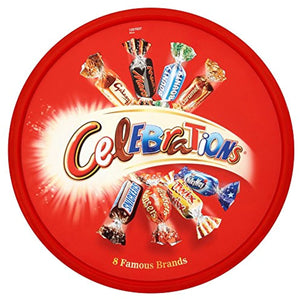 Mars Celebrations Chocolate Bar Tubs, 1.43 Pound (Pack of 1)
