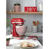 Set of 2 - Glass Canister Set for Kitchen Counter + Labels & Marker - Glass Cookie Jars with Airtight Lids - Food Storage Containers with Lids Airtight for Pantry - Flour, Sugar, Coffee, Cookies, etc.