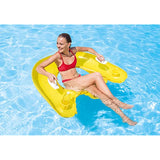 Intex Sit N Float Inflatable Lounge, 60" X 39", 1 Pack (Colors May Vary)