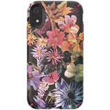 Speck Products Presidio Inked iPhone XR Case, DigitalFloral/Cerise Red