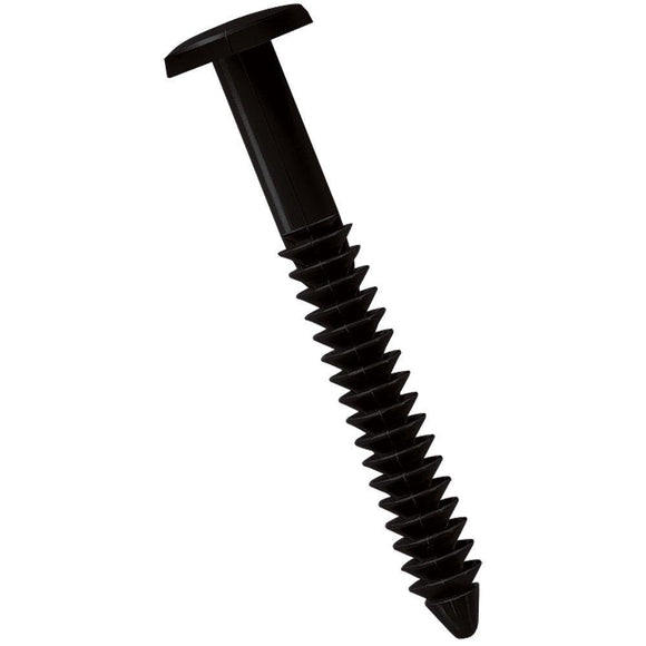 Shutter Lok Fasteners in 002 Black (12-Pack)
