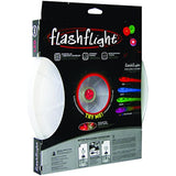 Nite Ize Flashflight LED Light Up Flying Disc, Glow in the Dark for Night Games, 185g, Red