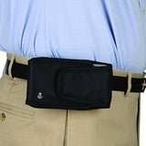 Nite Ize Clip Case Cargo Phone Holster - Protective, Clippable Phone Holder for Your Belt Or Waistband - Extra Tall - Black