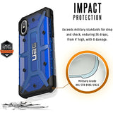 URBAN ARMOR GEAR UAG iPhone Xs/X [5.8-inch Screen] Case Plasma [Cobalt] Rugged Shockproof Military Drop Tested Protective Cover