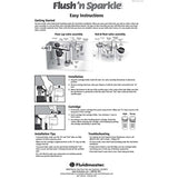 Fluidmaster 8202P8 Flush 'n Sparkle Automatic Toilet Bowl Cleaning System