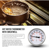 RAVEN R1517-NL in Line Thermometer with Sweat Well RAVEN # LFRAVWHTC