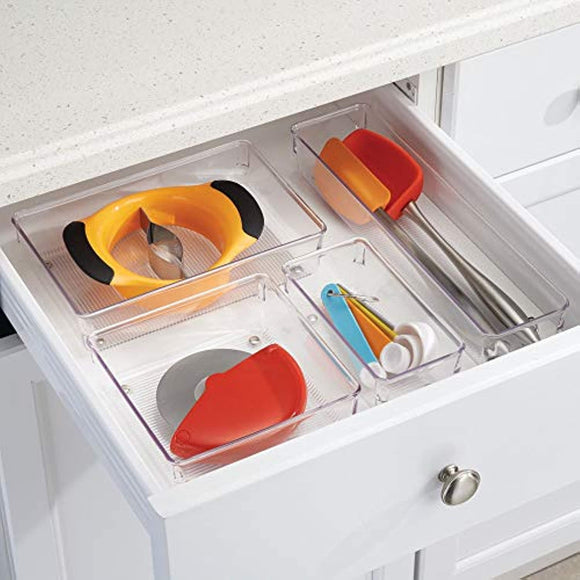 iDesign Linus BPA-Free Plastic Drawer Organizer - 3.25