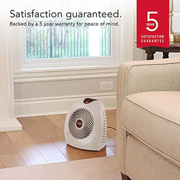 Vornado VH2 Whole Room Space Heater, Linen