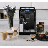 DeLonghi ECAM44660B Eletta Fully Automatic Espresso, Cappuccino and Coffee Machine with One Touch LatteCrema System and Milk Drinks Menu