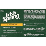 Irish Spring Original Deodorant Bar Soap, 3.20 oz bars, 2 ea