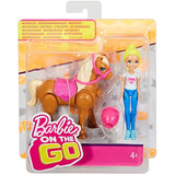 Barbie On The Go Caramel Pony and Doll