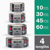 3M Multi-Use Duct Tape for Home & Shop, 1.88 inches by 10 yards, 2910-C, 1 roll