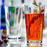 Drinking Glasses - Set of 10 - Highball Glass Cups 16oz. - Dishwasher Safe