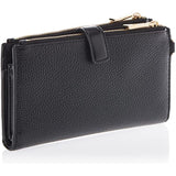 Michael Kors Adele Double-Zip Wristlet 7+ Black One Size